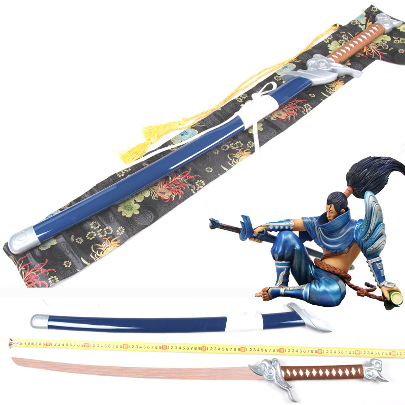 龙泉百兵堂 武器 疾风剑豪 亚索的剑 cos道具周边lol亚索刀未开刃