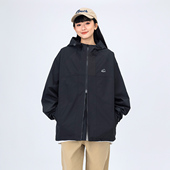 秋季 山系印花户外防泼水上衣 宽松连帽夹克日系外套潮