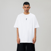 宽松简约男生半袖 FOH T恤男夏季 高街圆领短袖 潮牌体恤 重磅美式