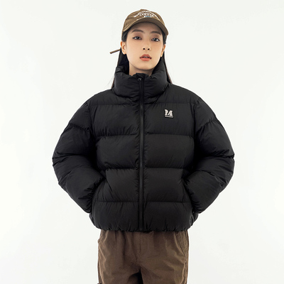 冬季情侣宽松立领短款棉服防泼水防风保暖棉衣面包服