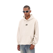 FOH 情侣宽松休闲运动帽衫 美式 潮牌发泡字母印花连帽卫衣男女秋季