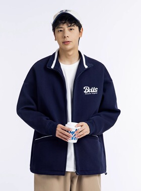 2025日系新款外套 春秋宽松休闲翻领拉链上衣外套