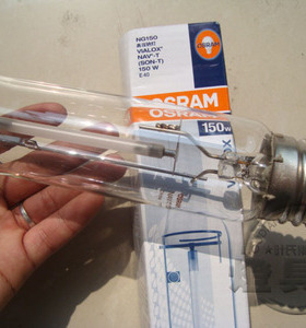 欧司朗高压钠灯NAV-T 70W瓦100W灯管150W/250W/400W钠灯泡E27 E40