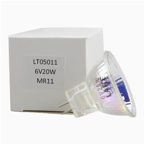 卤素灯泡6V20W G4 MR11卤素杯灯 光学仪器显微镜等适用 小杯 瓦
