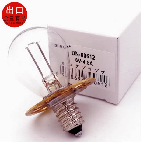 HS366 6V4.5A九孔灯27W螺口,OP2366眼科裂隙灯显微镜灯泡白炽灯6V