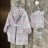 2026新夏季 卡通儿童雨衣轻薄透气男女童幼儿园学生书包位速干雨披