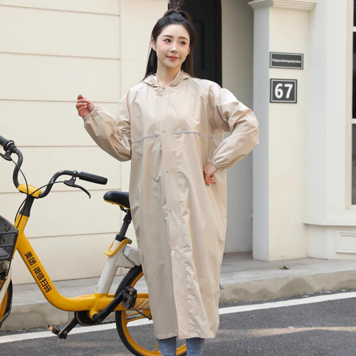 新2026连帽速干防水长款成人雨衣