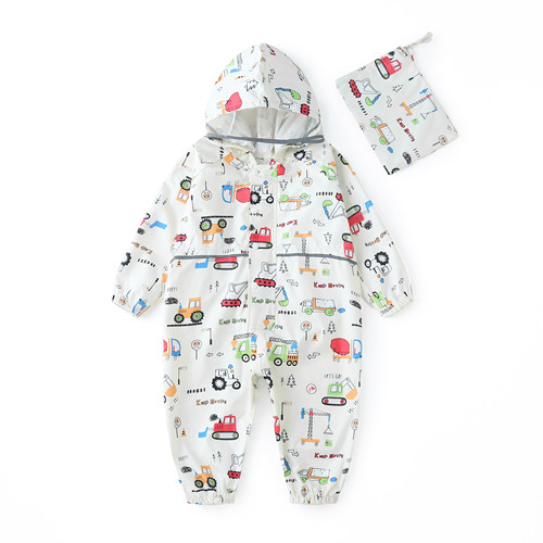 轻薄柔软速干儿童雨衣防大雨