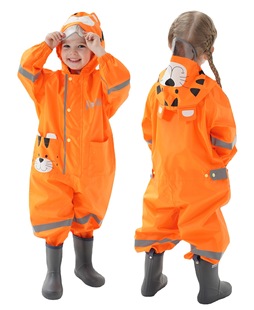 2024儿童雨衣全身连体男童套装 防水女童小学生男孩幼儿园宝宝雨披