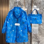 日系2026儿童雨衣男童女童轻便防水雨披女孩学生幼儿园轻薄防雨服