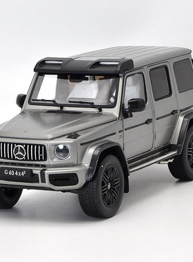 ISCALE1：18 BENZ AMG SUV奔驰 G63 4*4 越野车仿真合金汽车模型