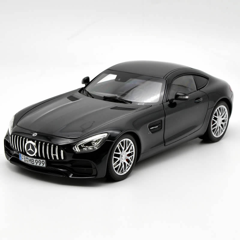 norev 1:18 2018款两门奔驰gts amg 跑车合金汽车模型
