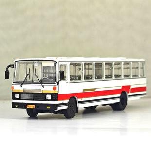 现货 车影拾光 1/64 黄海DD6111CS 合金客车模型