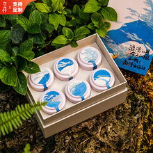 新款茶叶包装茶叶罐礼盒装红茶白茶茉莉花茶通用一两小罐茶叶礼盒