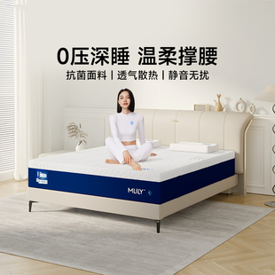 梦百合快充2.0压护脊记忆棉家用床垫卧室弹簧席梦思 政府补贴15%