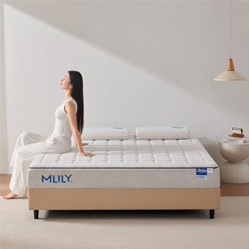 梦百合朗怡20周年0压床垫记忆棉弹簧席梦思家用卧室 达人推荐
