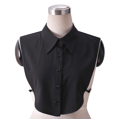 艾藤新款简约百搭风职业装假领子