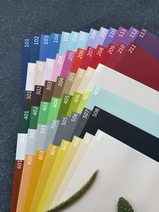 折纸剪纸千色纸手工纸幼儿园艺术彩色120克卡纸进口纯色纸批发包