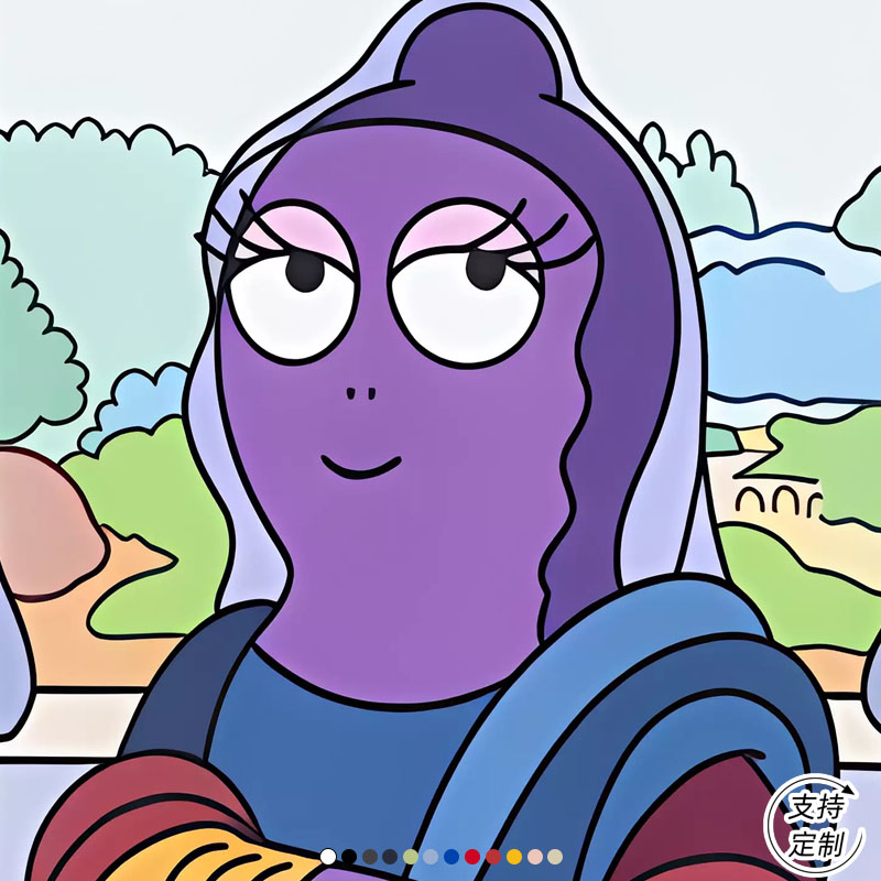 短袖t恤巴巴爸爸Barbapapa