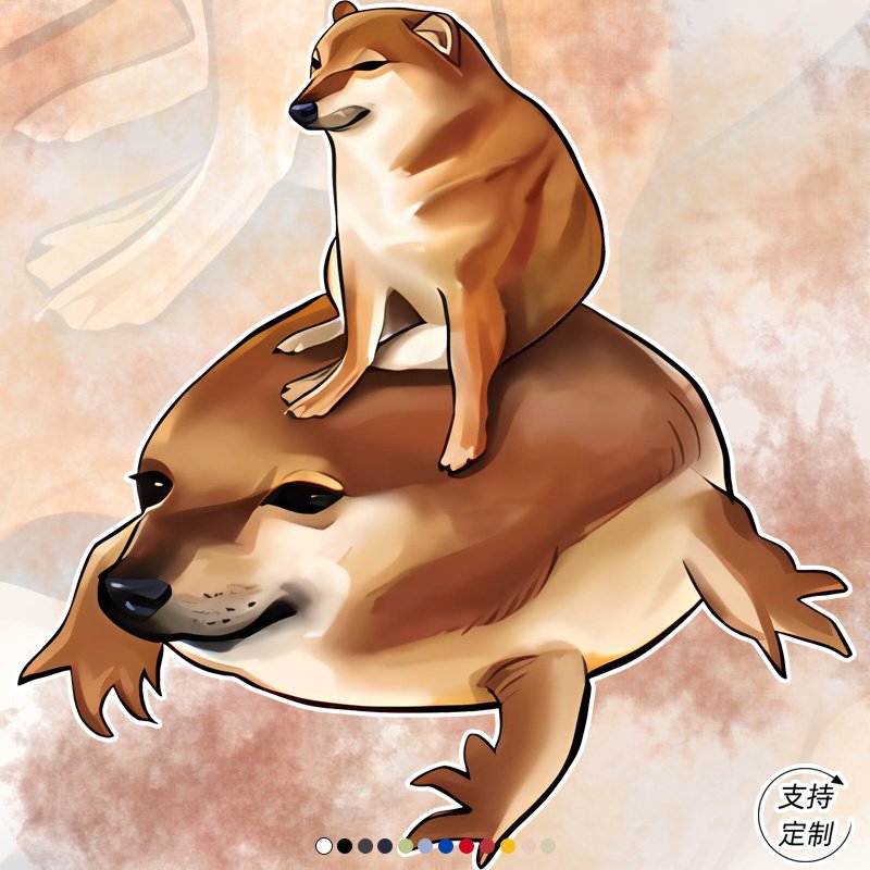 谢谢你狗子cheems卫衣