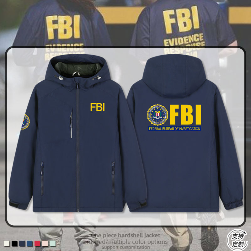 联邦调查局情报特工探员冲锋衣