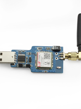 USB转Gsm串口Gprs Sim800C模块与蓝牙计算机控制和呼叫