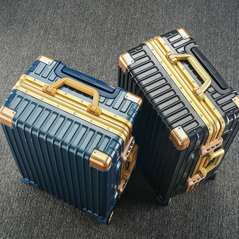 行李箱24寸女铝框结实耐用加厚26拉杆箱静音万向轮学生男旅行皮箱