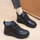 冬季新款雪地靴女加绒保暖中老年妈妈鞋老北京女棉鞋防滑奶奶棉靴