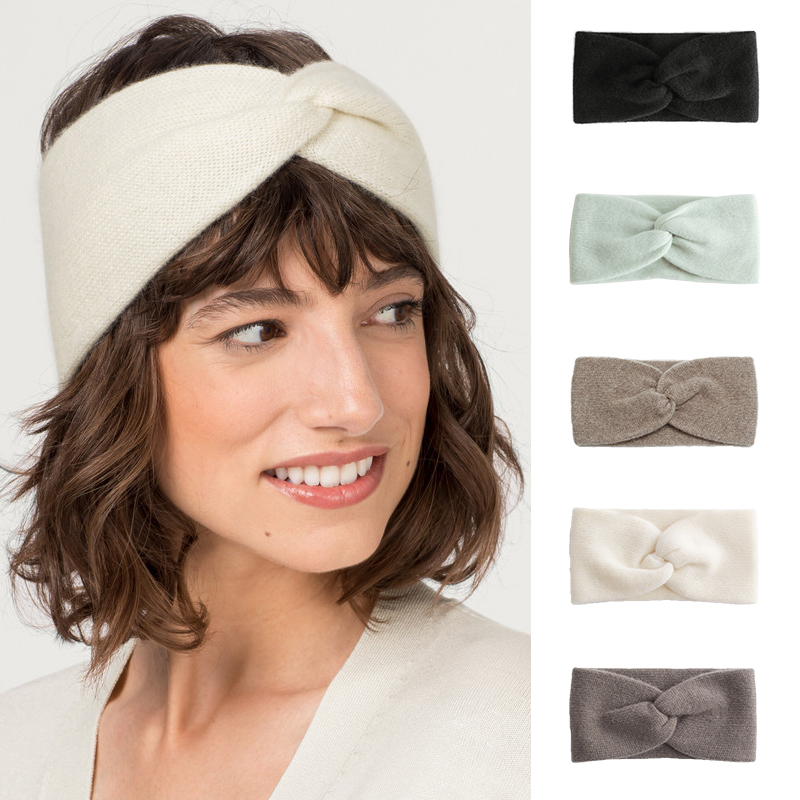 OS加宽发带纯山羊绒时尚秋冬新款