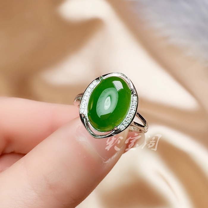 银饰时尚风百搭戒指空托