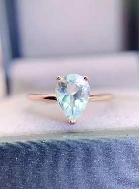 s925银戒指空托水滴3*5 4*6 5*7 6*8 7*9 8*10 9*11-15*20多尺寸