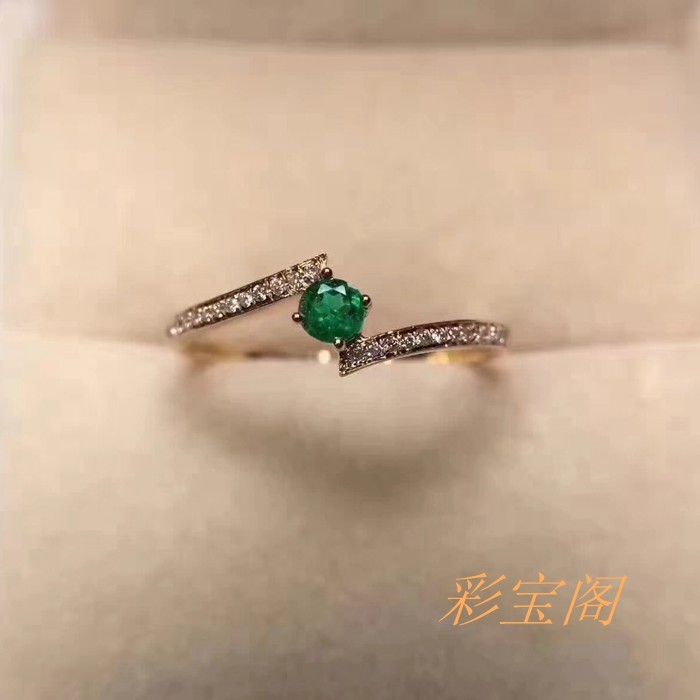 s925纯银多尺寸戒指圆代镶嵌空托