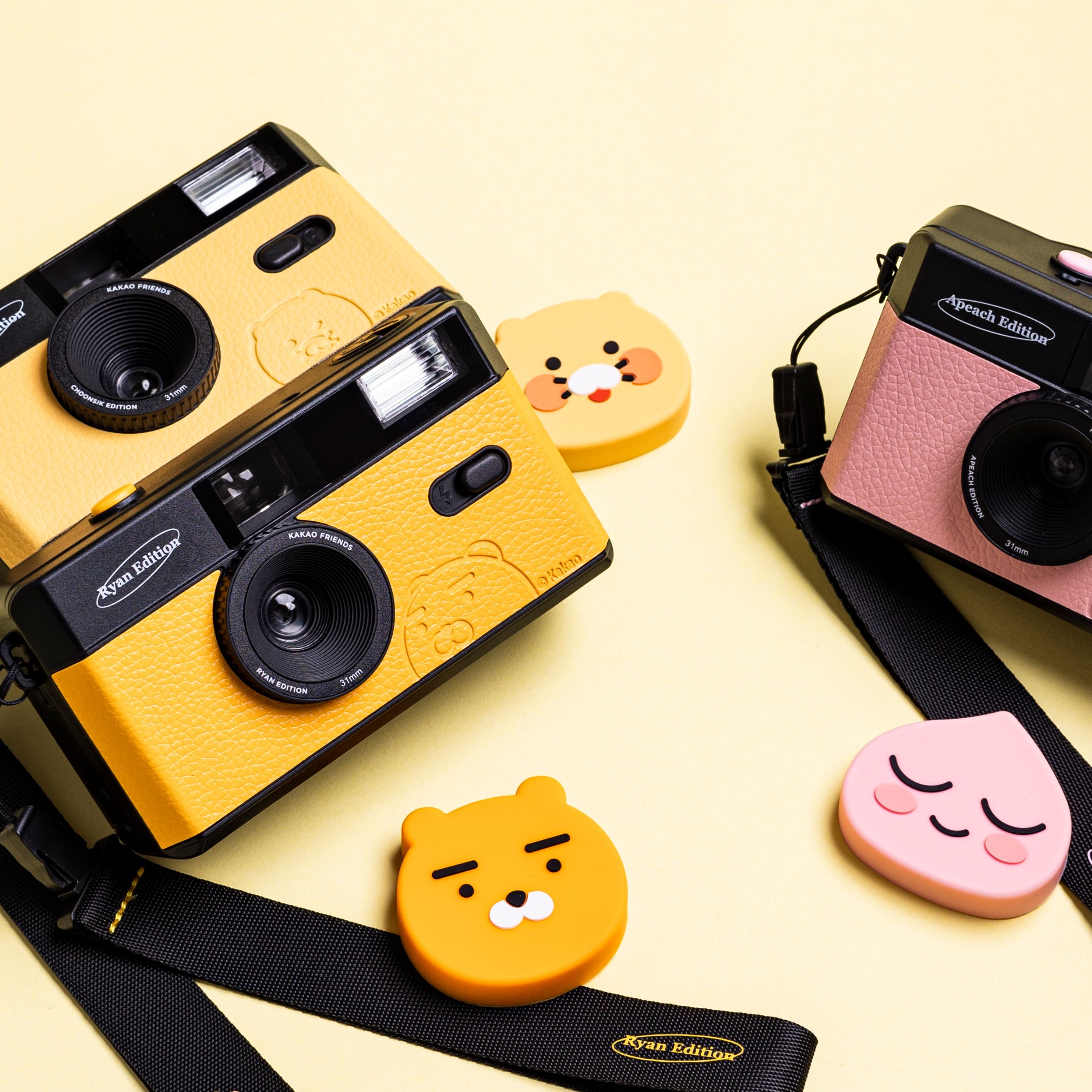 韩国联名KAKAO限量公仔胶卷相机