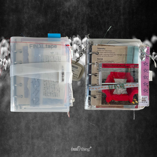 nullthing美丽破世界特典限定绑绳M5活页夹中古感