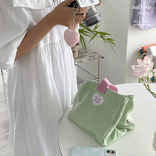 Nulthing Original Tu Es Aime Qiu Guo Guo Green Tofu Сумки прохождение пакета INSICE COMPMETIC SAG