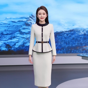 AD2025新款小香风套装女春秋高级感气质名媛高端小洋装显瘦两件套