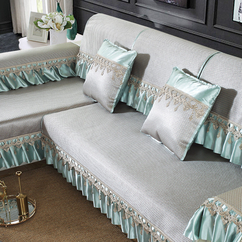 欧式沙发垫夏季夏天款冰丝凉席垫防滑藤席简约现代全盖巾沙发套罩,居家布艺,沙发垫,淘宝优惠券,粉丝福利购,淘宝优惠卷