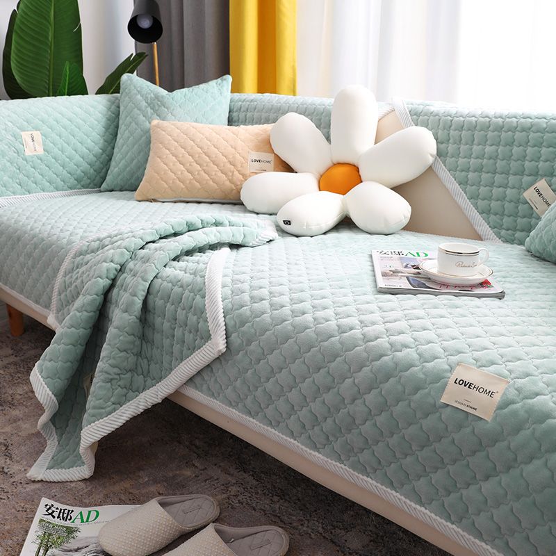 冬款加厚毛绒沙发垫，温暖过冬！