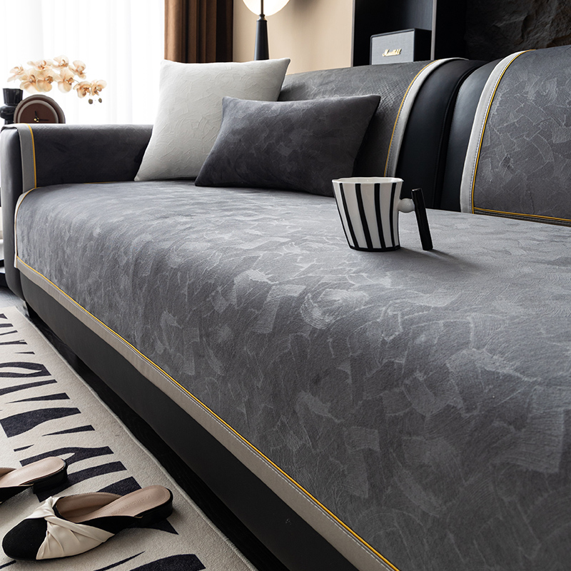 轻奢风2025新款沙发垫四季通用防滑盖布巾欧式现代沙发套罩坐垫子