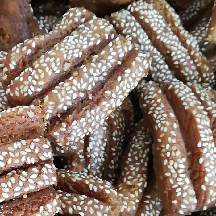 山东金乡蜜三刀金蜂糕点红三刀蜜三刀大三刀1500g礼盒特产包邮