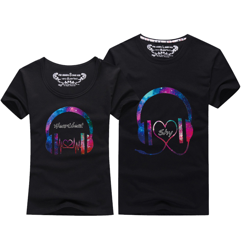 求婚情侣装夏装海边沙滩情侣短袖t恤打底衫大码韩国学生男女春秋|msdalam kategori Butik wanita / wanita, baju-T - dari Buy2taobao.com untuk memberikan perkhidmatan ejen Taobao profesional membeli