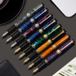 14k金 997 直邮 意大利奥罗拉AURORA活塞钢笔Optima欧普提玛996