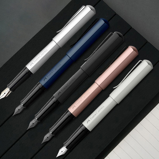 钢笔 直邮 六角体Hexo Castell 墨水笔文具礼物 德国辉柏嘉Faber
