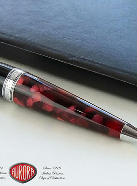 直邮意大利奥罗拉AURORA素描笔 OPTIMA欧普提玛迷你黑红杆 1.18mm
