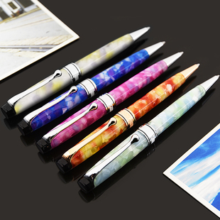 圆珠笔 赛璐珞998 直邮 意大利Aurora奥罗拉万花筒Optima原子笔
