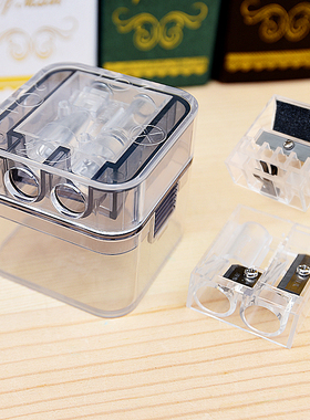 日本北星铅笔Kita Boshi 634削笔器 削铅器 便携学生转笔刀卷笔刀