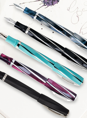 日本直邮意大利VISCONTI维斯康帝神曲帝维纳Divina钢笔 18K 14K