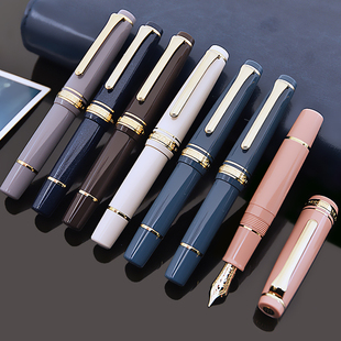 钢笔 直邮日本SAILOR写乐 迷你mini平顶天冠 14K金 1503 短钢笔