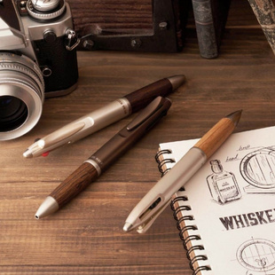 日本UNI三菱复合笔5合1 MSXE5-2000A MSXE5-2005原子笔+铅笔