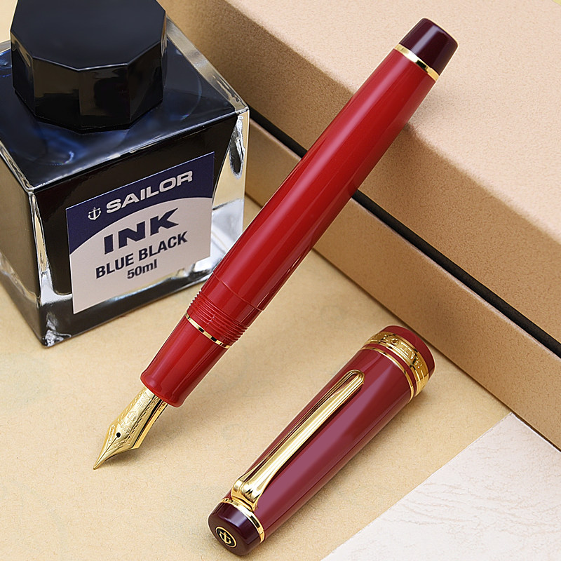 SAILOR写乐大型21K金花甲KAN红色